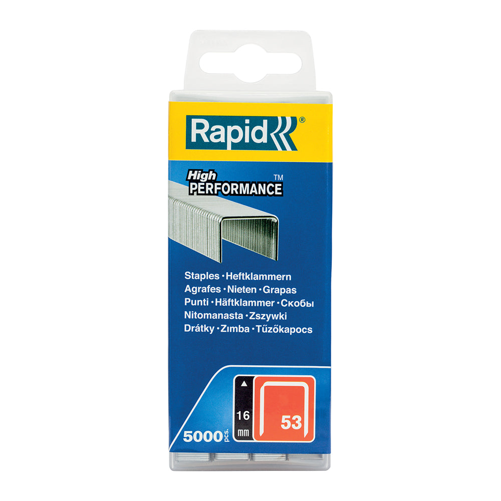 Rapid Staples 53/16 Galv Pp 2.4K