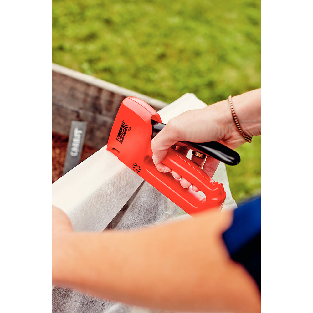 Rapid R53 Red Plastic Tacker Medium Duty