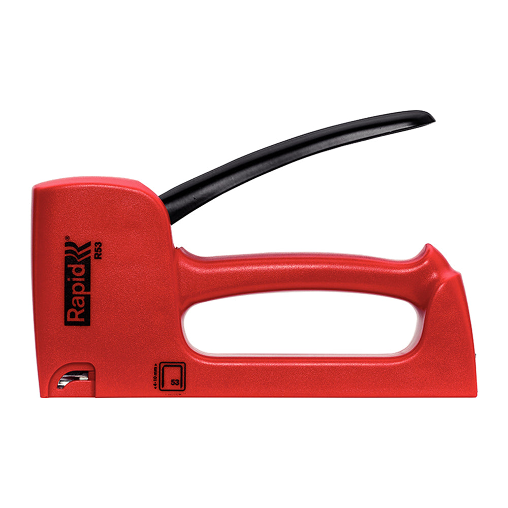 Rapid R53 Red Plastic Tacker Medium Duty