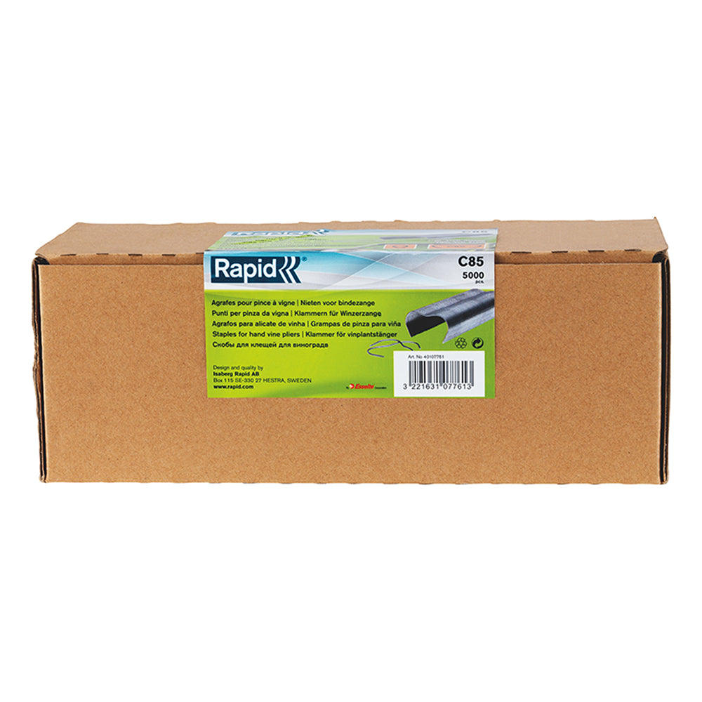 Rapid Vine Staples C85 Steel 5K