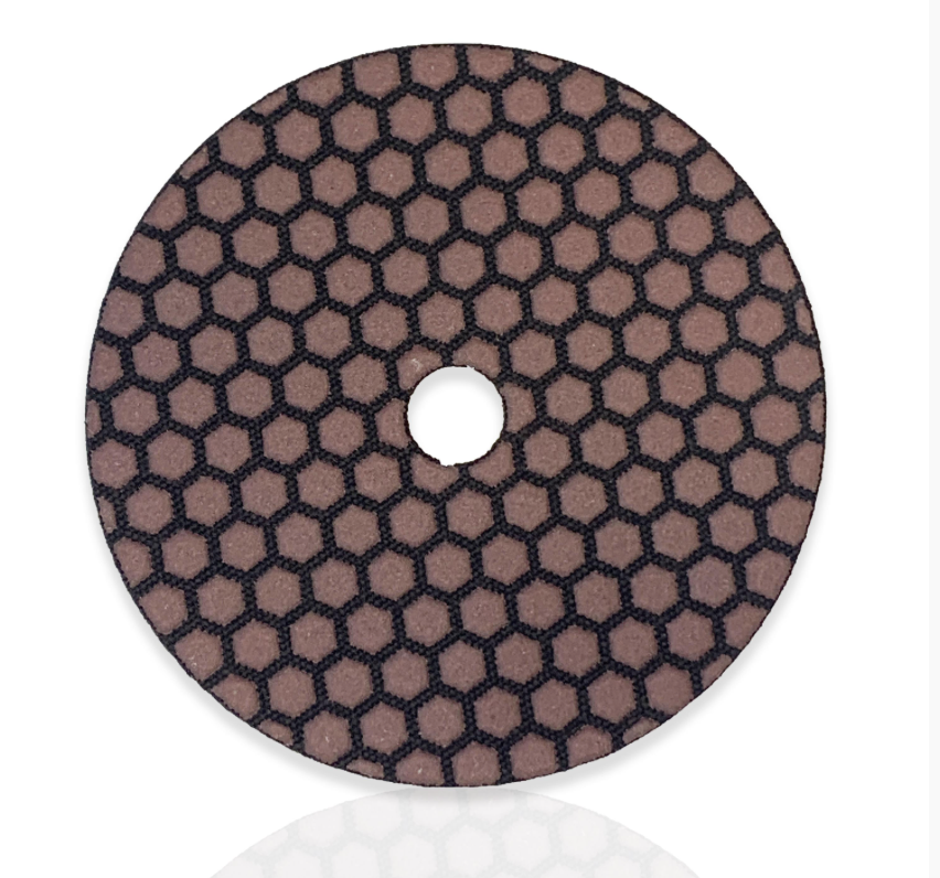 Tusk Dry Polishing Pads (Honeycomb) - 125Mm 100#