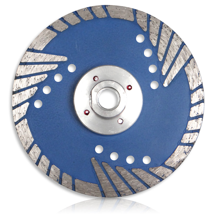 Tusk Turbo Abrasive Blades - 125 X 2.0/1.4 X 10  X 22.23 With M14 Flange