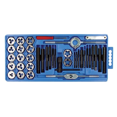 Worldwide Tap & Die Set 40Pc Unc/Unf
