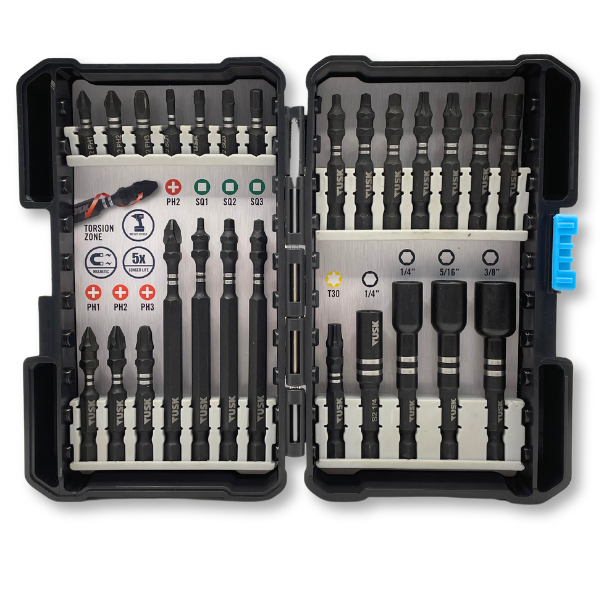 Tusk Torsion Bits Set 26Pc