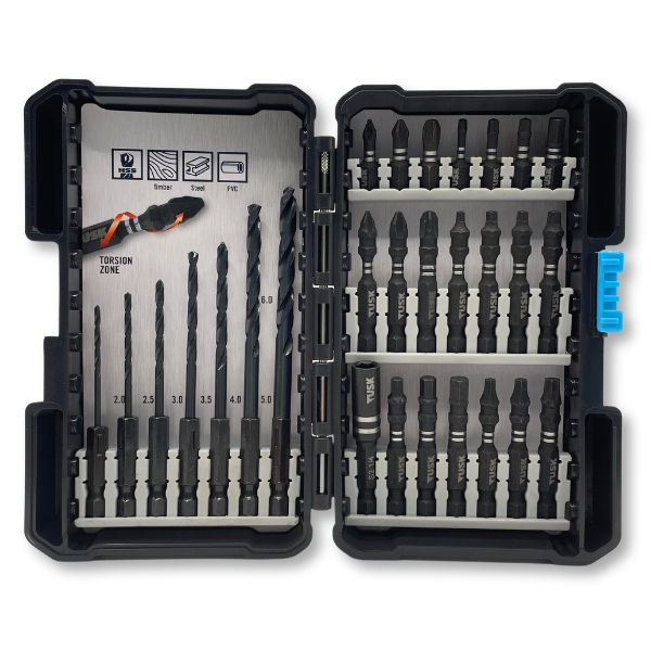 Tusk Torsion Bits & Drill Bits Set 28Pc