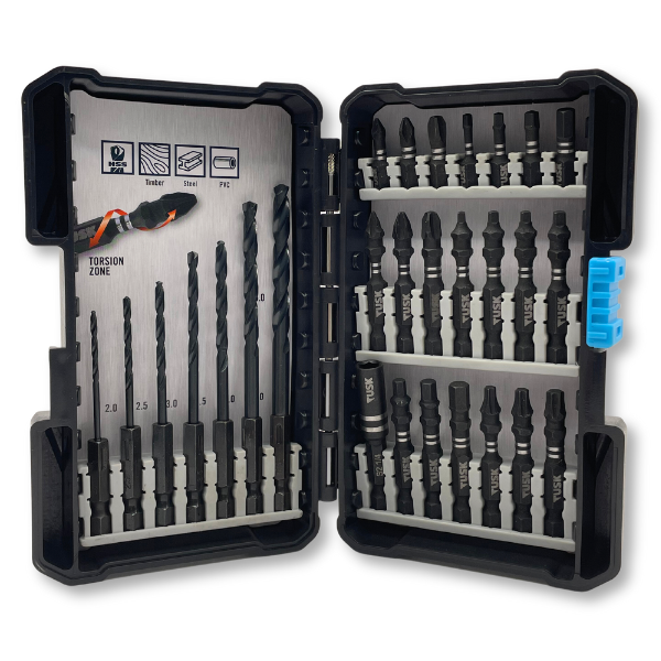 Tusk Torsion Bits & Drill Bits Set 28Pc