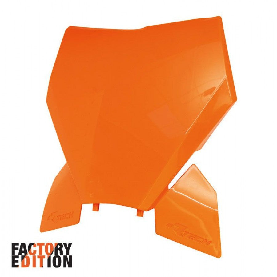 Front Numberplate Rtech Factory Ktm 125Sx 250Sx 250Sx-F 350Sx-F 450Sx-F 23-24 Orange