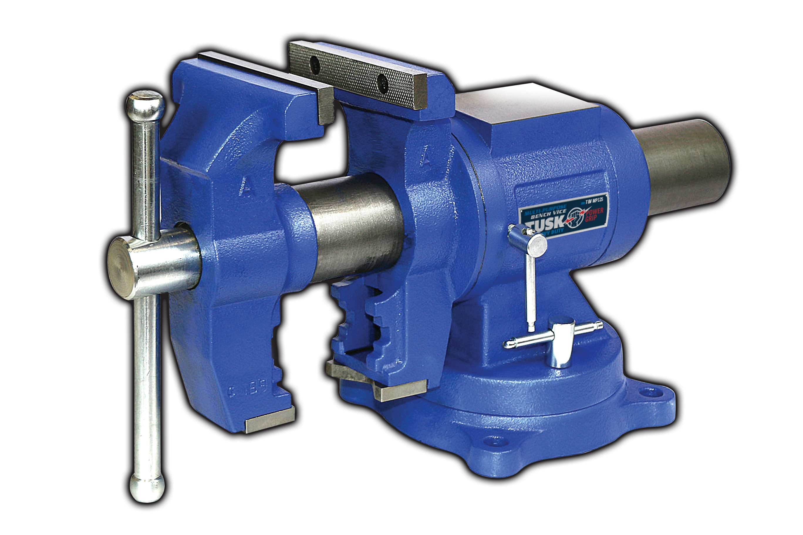 Tusk Multi Purpose Bench Vice 125mm Matt Blue