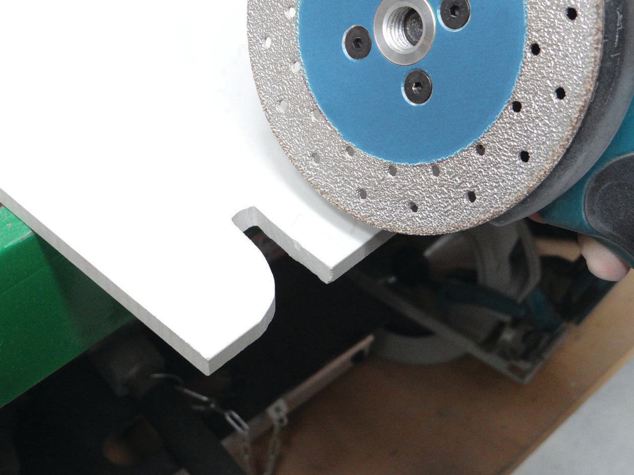 Tusk Vacuum Braised Cutting Grinding Wheel 115 X M14