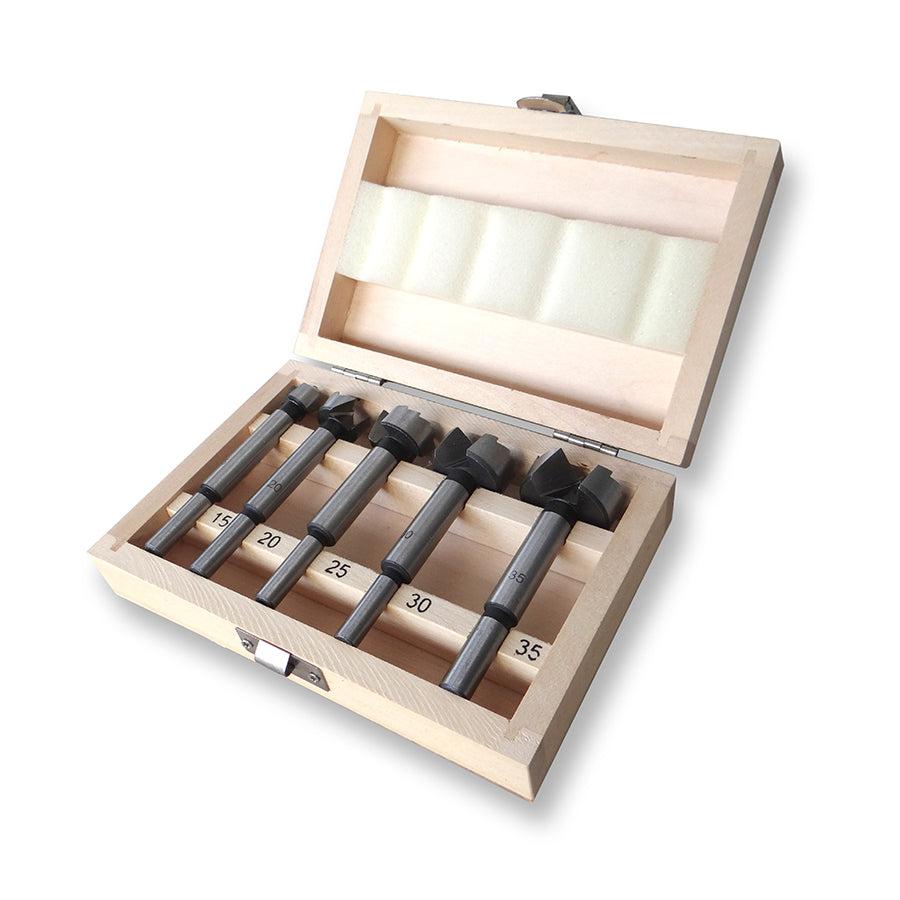 Tusk 5Pcs Forstner Drill Bit Sets Include 15/20/25/30/35