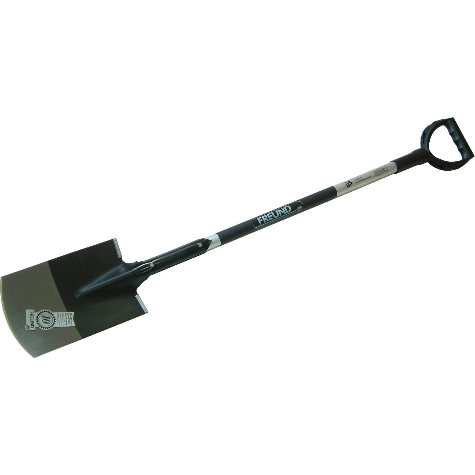 Freund Garden Spade Double Strapped Aluminium Handle #69178