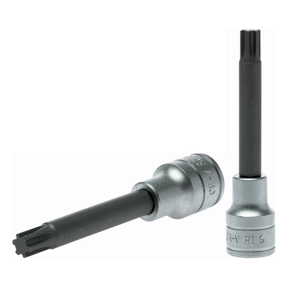 Teng 1/2In Dr. Ril Bit Socket 100Mm (L) - #09