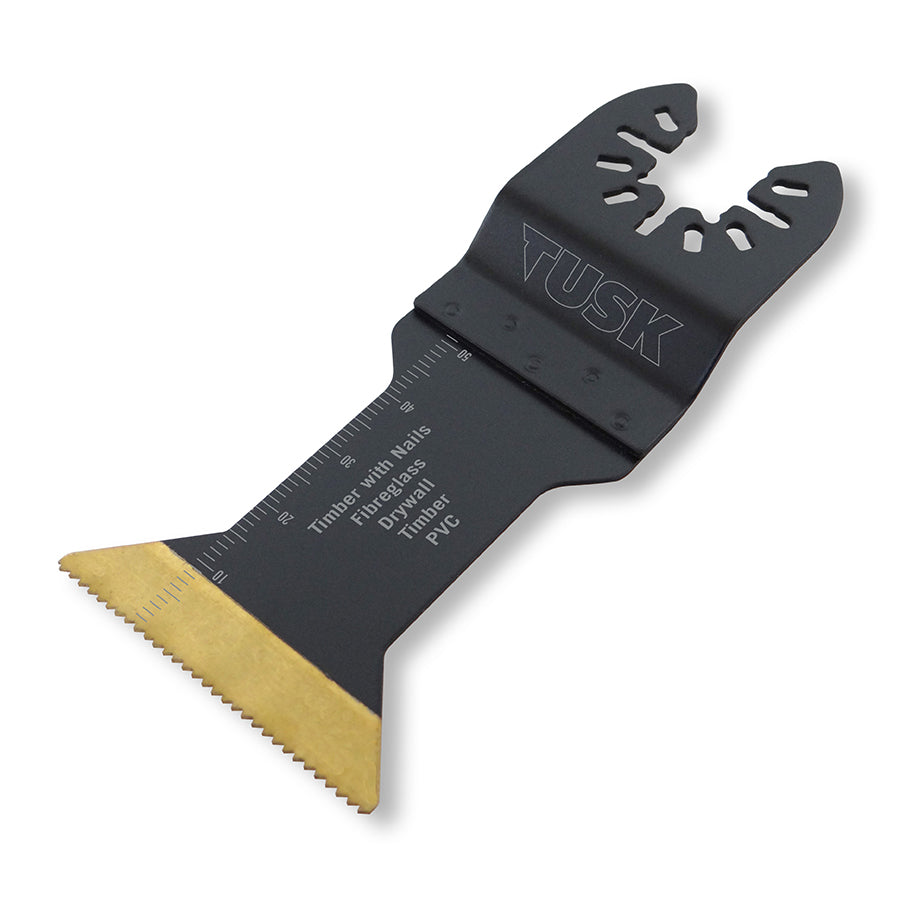 Tusk Multi Tools Blades Bimetal Titanium 44X50 18Tpi 5Pc Pack