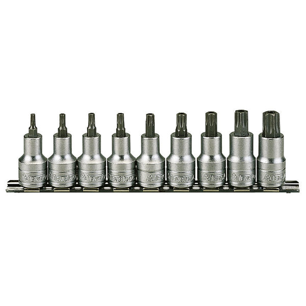 Teng 9Pc 1/2In Dr. Tx Bit Socket Set 20-60
