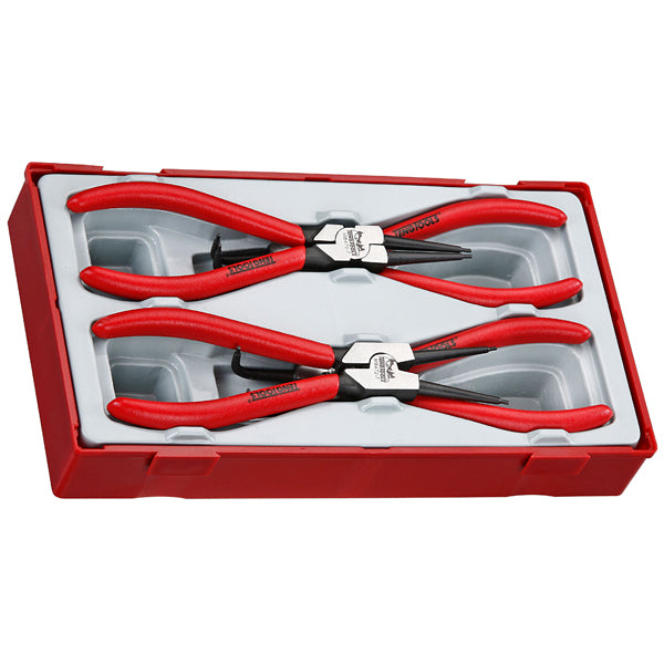 Teng 4Pc Mb 7In Snap-Ring (Circlip) Plier Set - Tc-Tray
