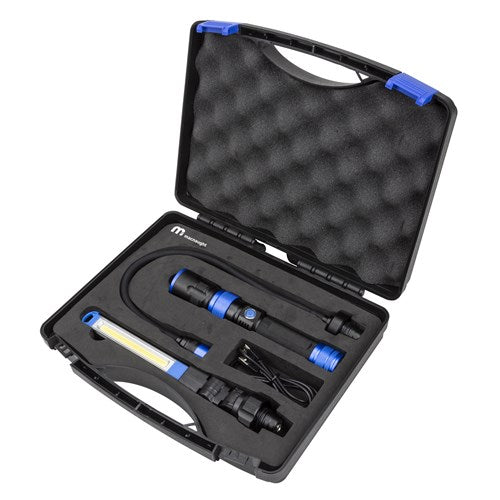 Macnaught Multi-Function Work Light Set 350 Lumens With 5V 1A Charger - WL-SET350