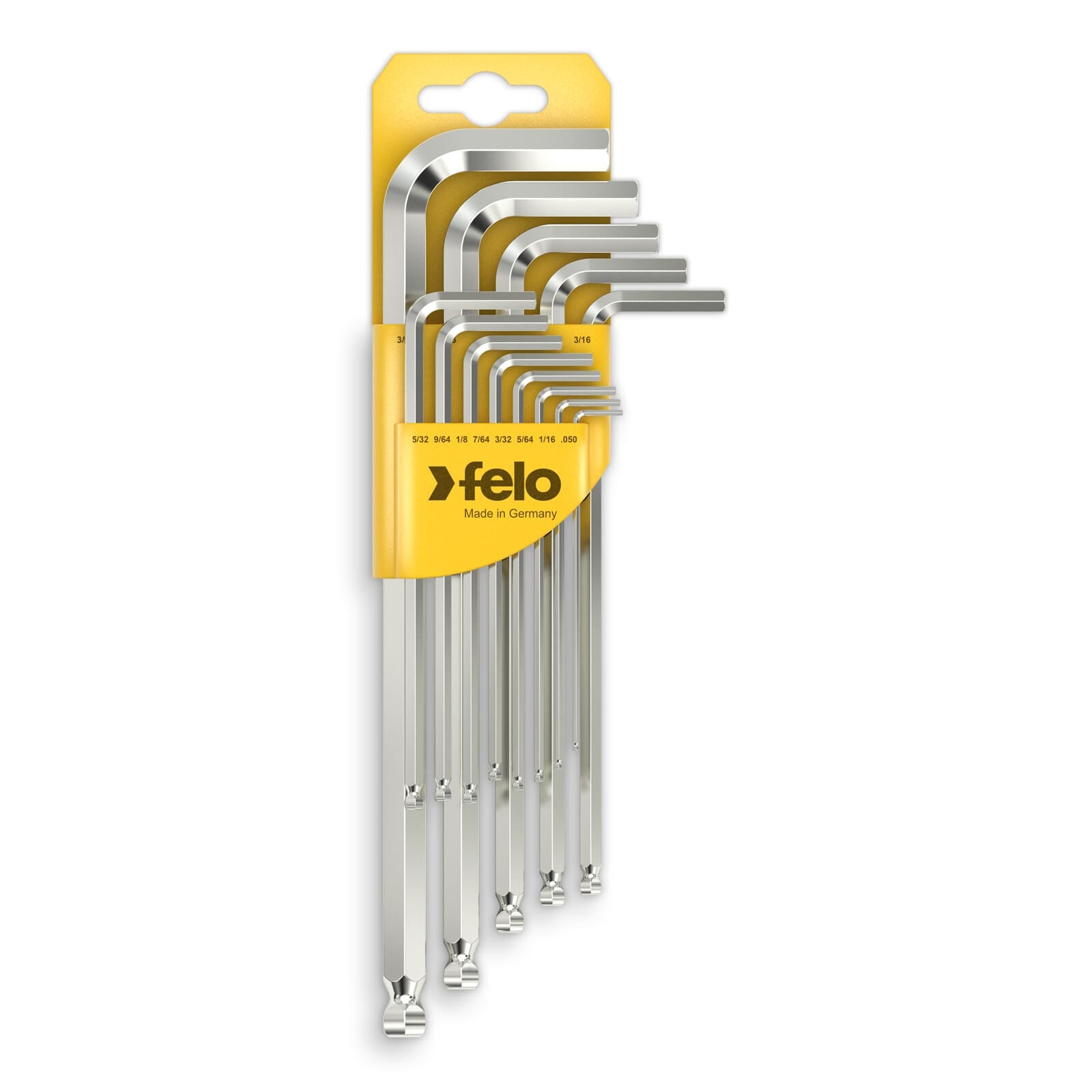Felo BLX13 Ballpoint Hex Key Set 13pc .05-3/8"