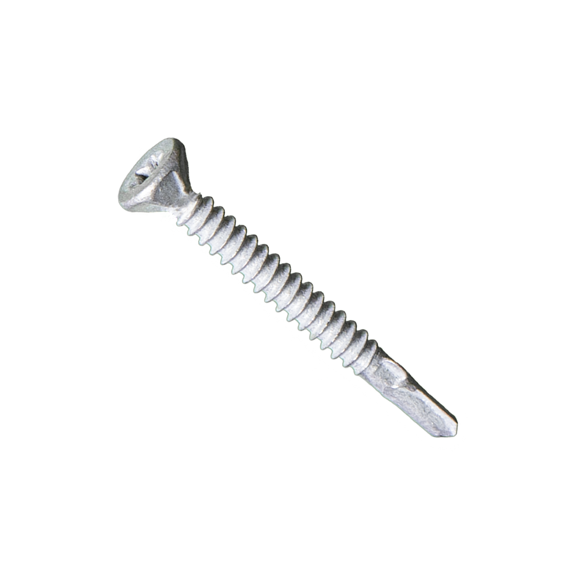 Ecko T-REX17® 10g x 35mm Countersunk Head Winged Metal Screw – C4 Galvanised (600 Box)