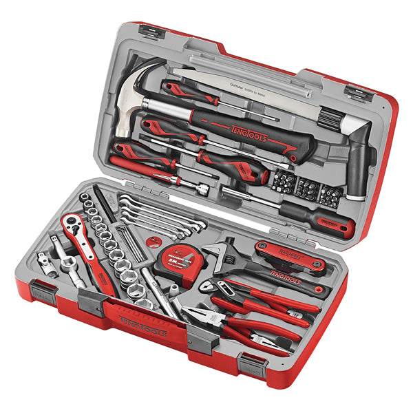 Teng 79Pc 3/8In Dr. Metric Socket & Service Tool Kit