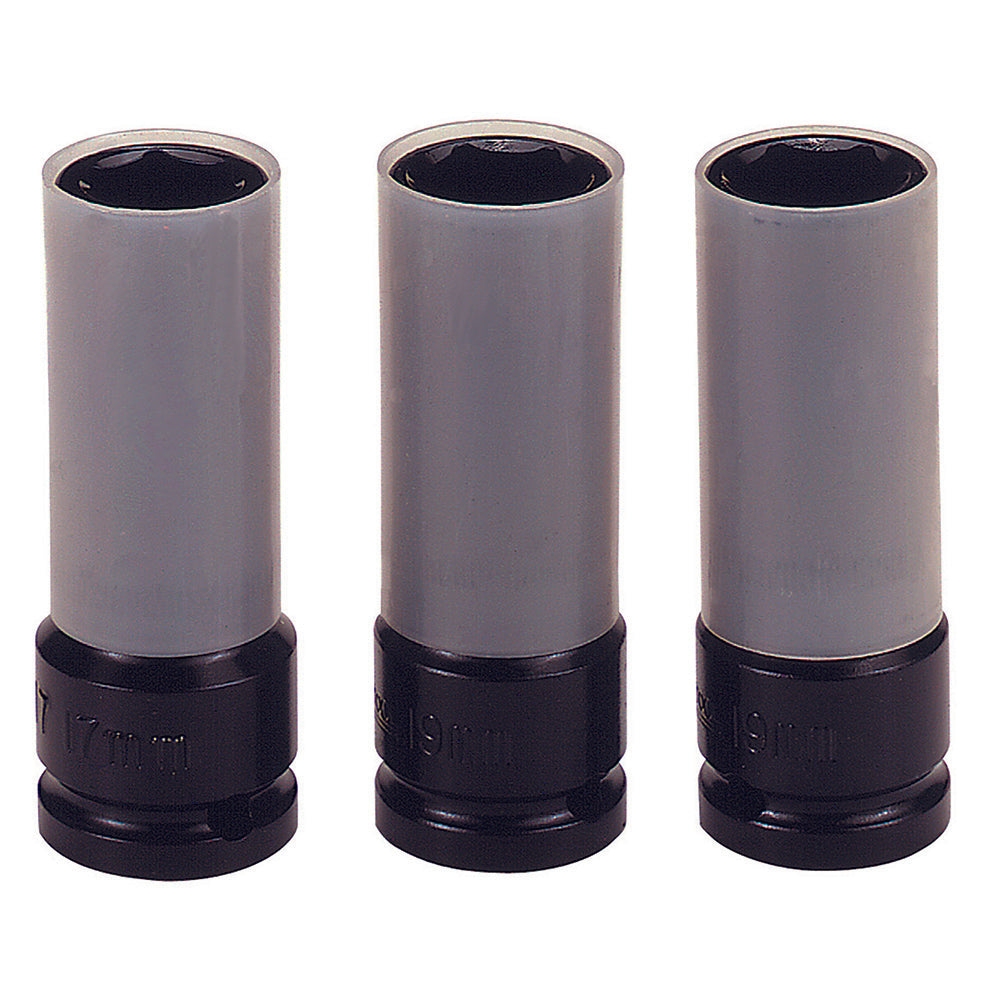 Teng 3Pc 1/2In Dr. Impact Wheel Nut Socket Set