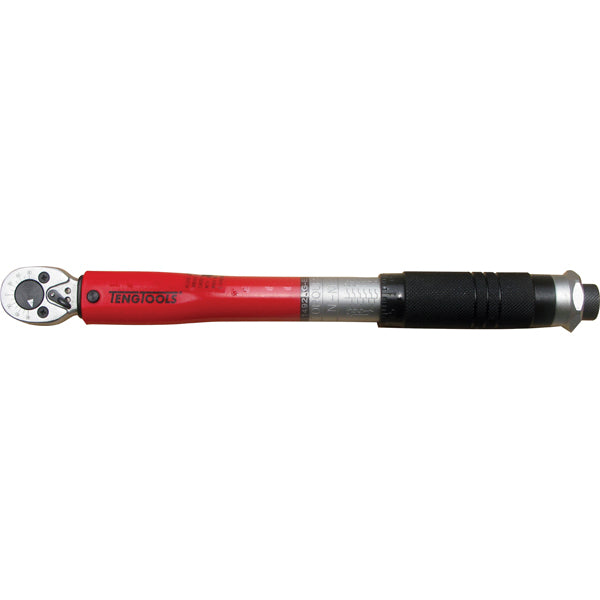 Teng 1/4In Dr. Torque Wrench 5-25Nm / 4-18Ft/Lb