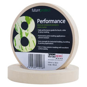 Hi-Performance Crepe Masking Tape 48Mm X 50M (Creme) 8R48