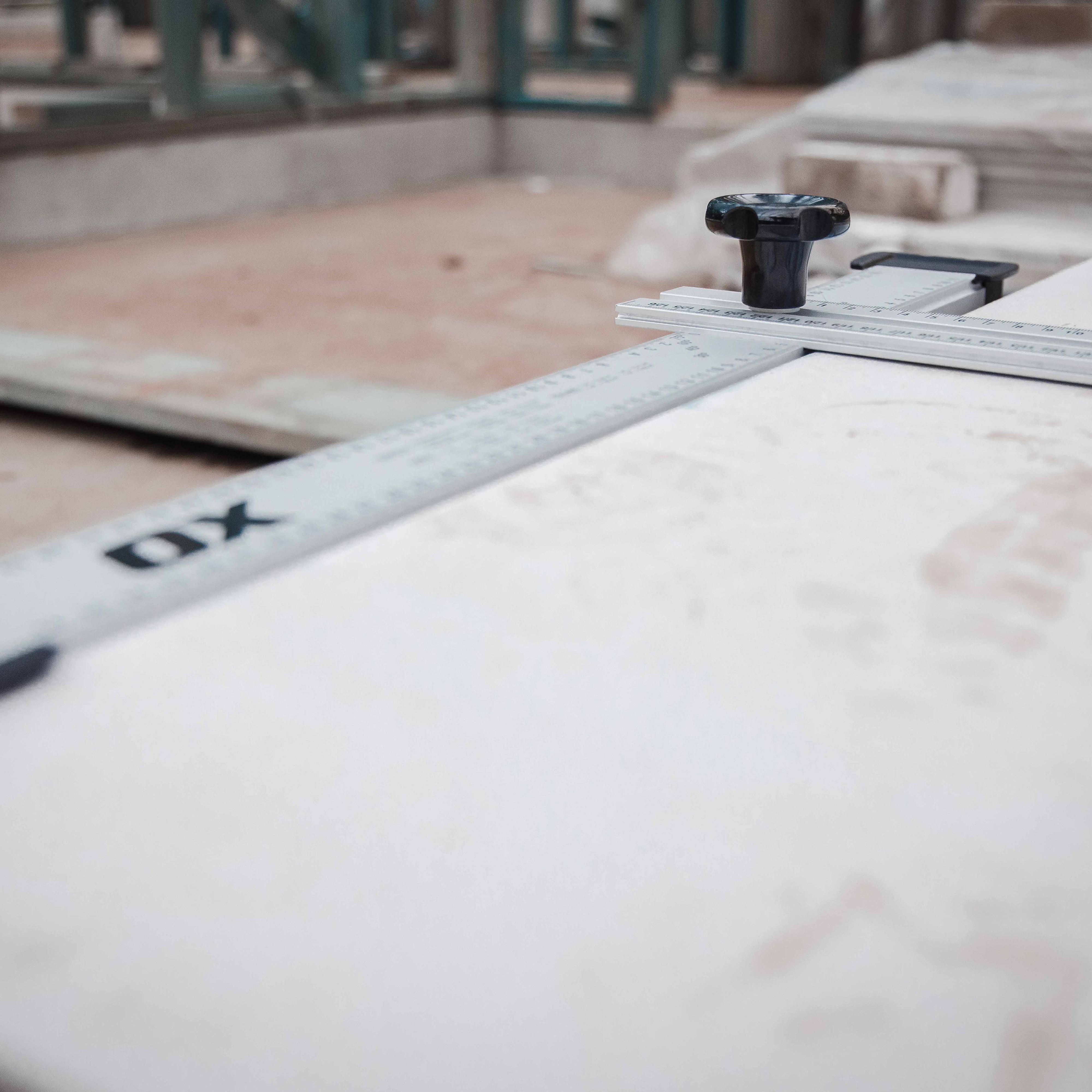 OX Pro Adjustable T Square - Metric Markings - 1200mm