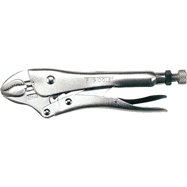 Teng 7In Power Grip Plier Curved Jaw