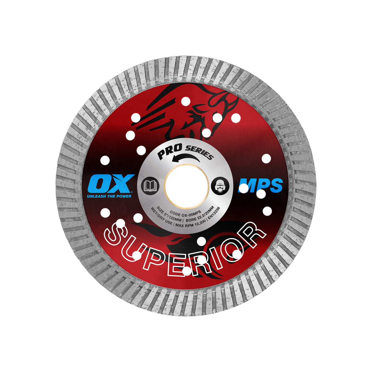 OX Pro Superior Turbo Blade 125mm - Multi-Purpose