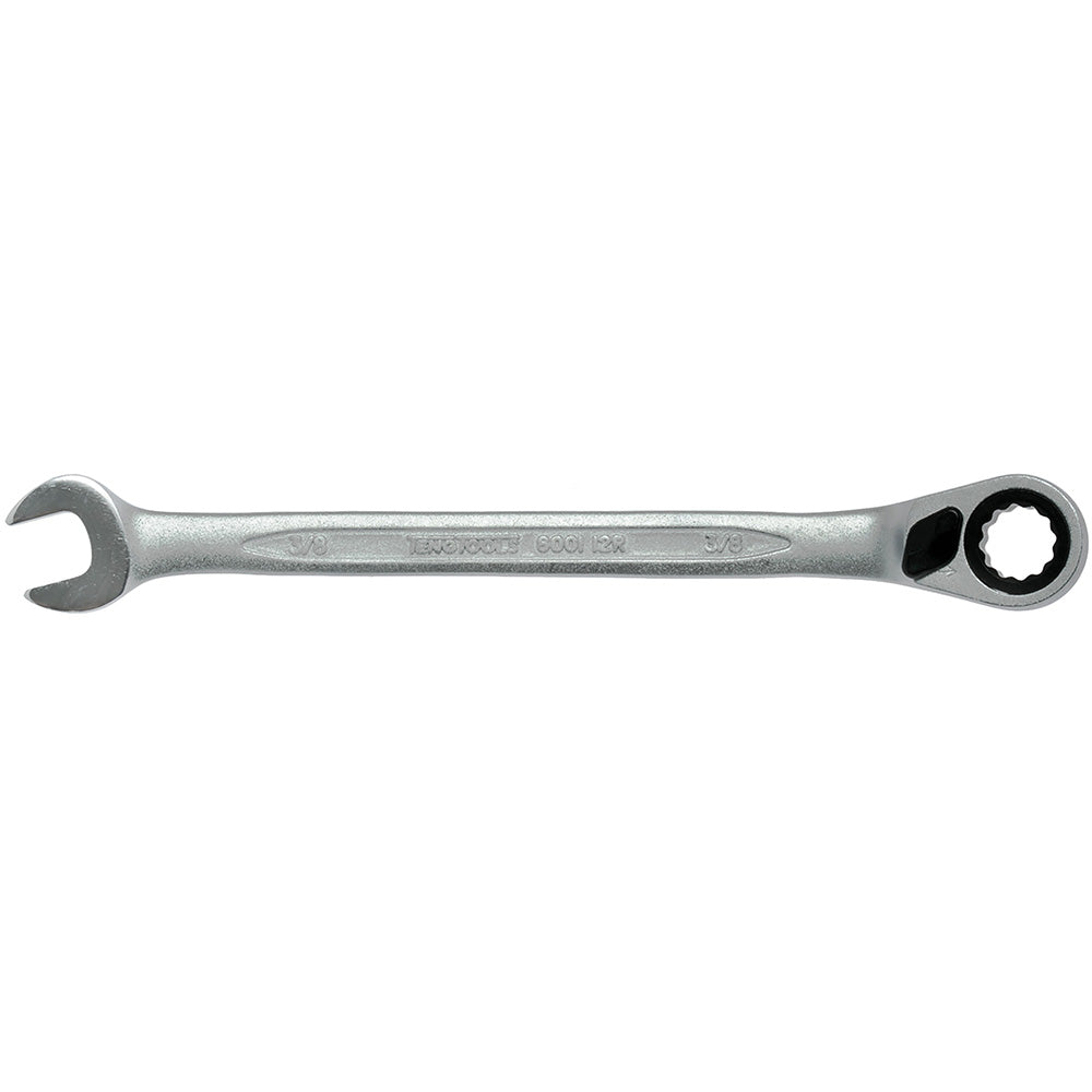Teng Reversible Ratchet Combination Spanner 3/8In