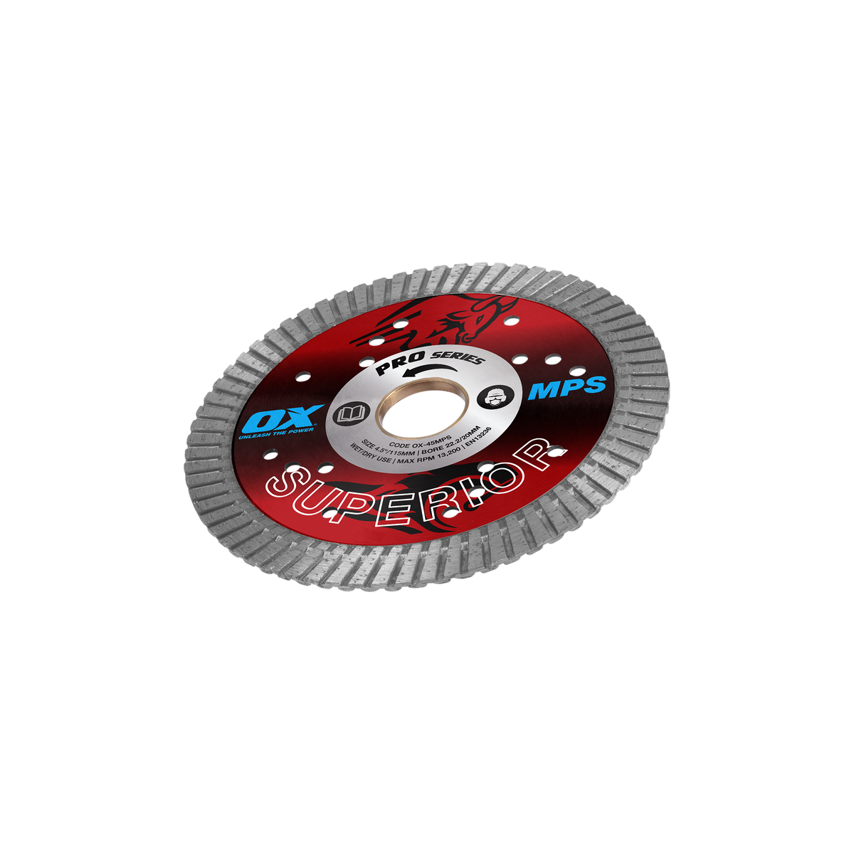 OX Pro MPS 4.5" Turbo Diamond Blade
