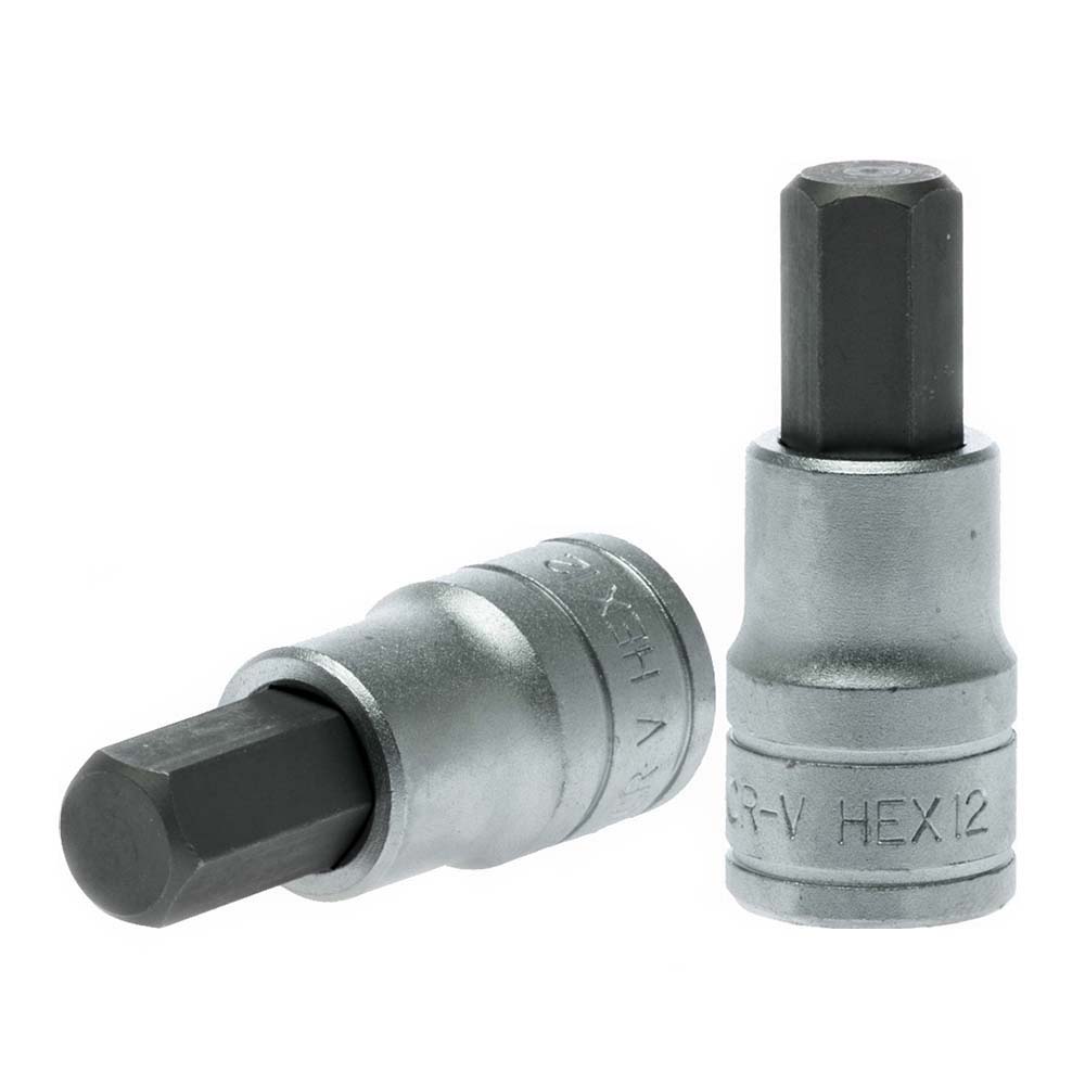 Teng 1/2In Dr. Bit Socket Hex 12Mm