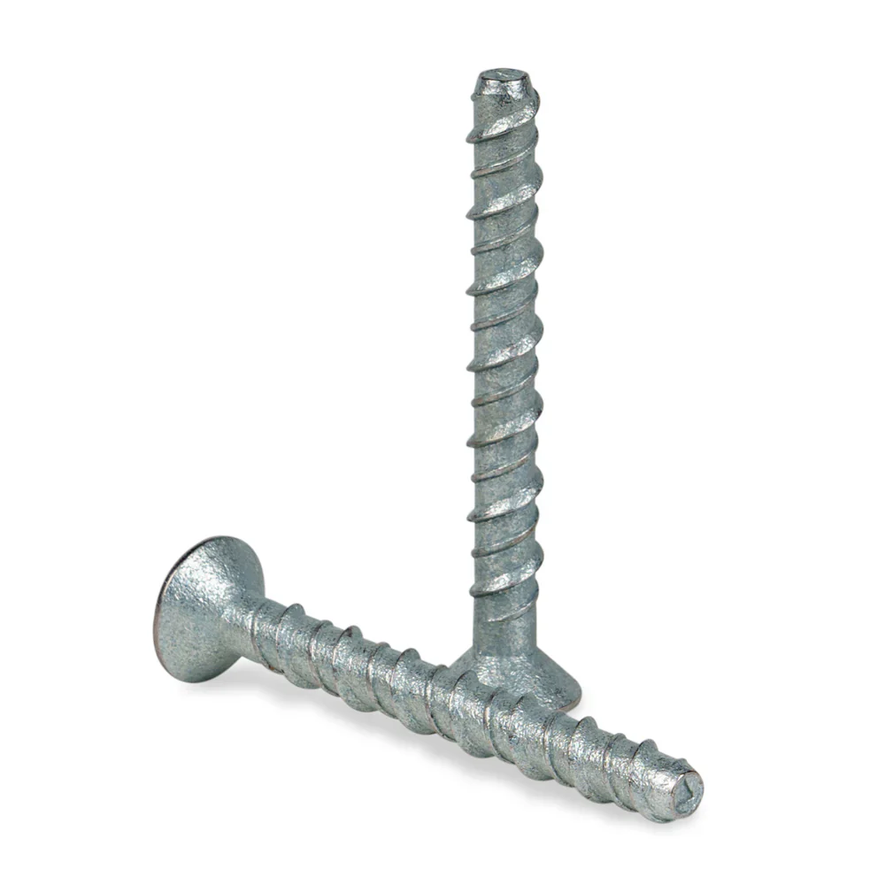 Screw Bolt M8 x 130mm Countersunk Galvanised (200 Box)