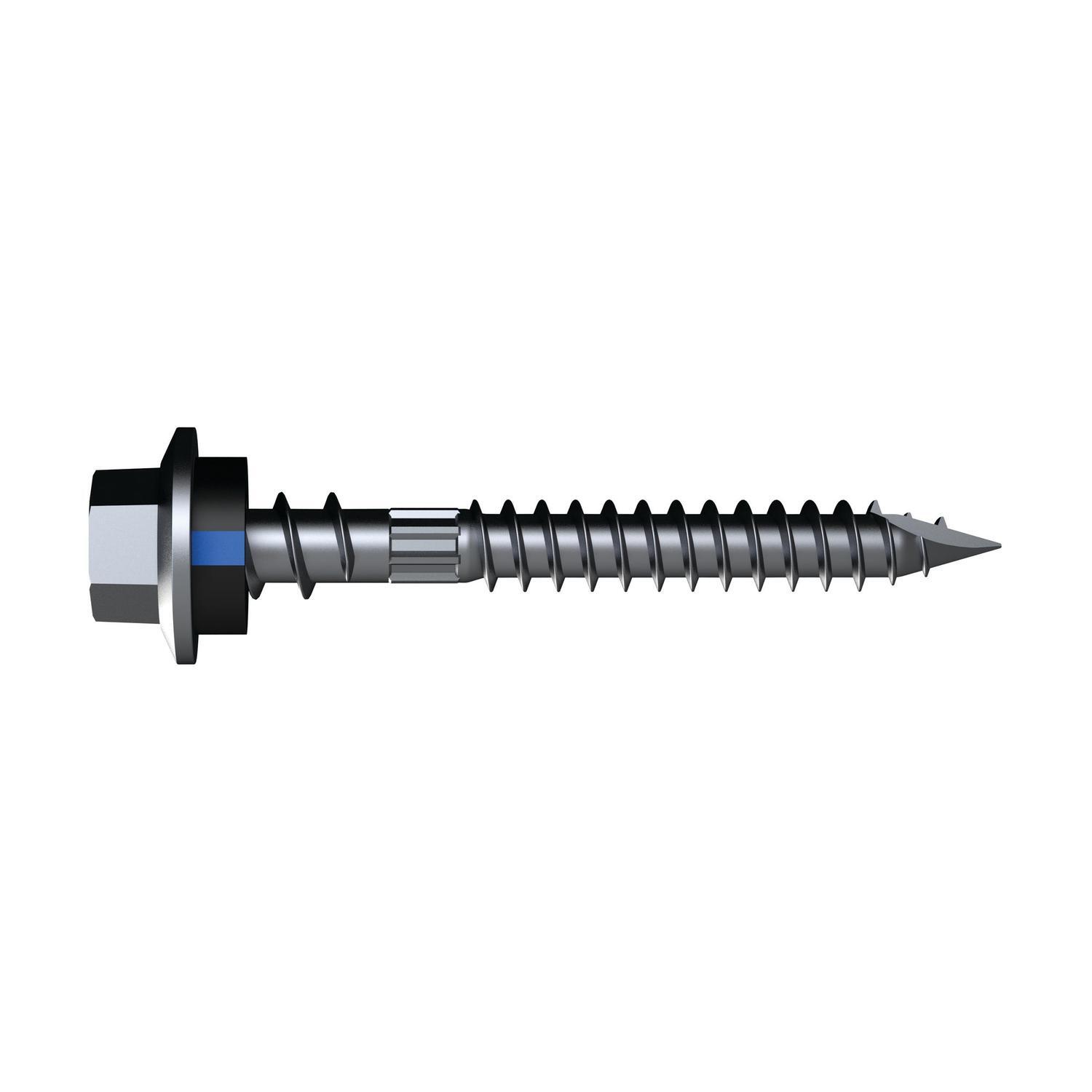 Bremick Roofing Screws with Neo/Seal 12g x 50mm B8 Coated (500 Pack)