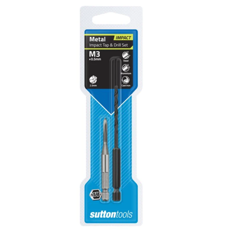 Sutton Tools M3 Impact Tap And Drill Set