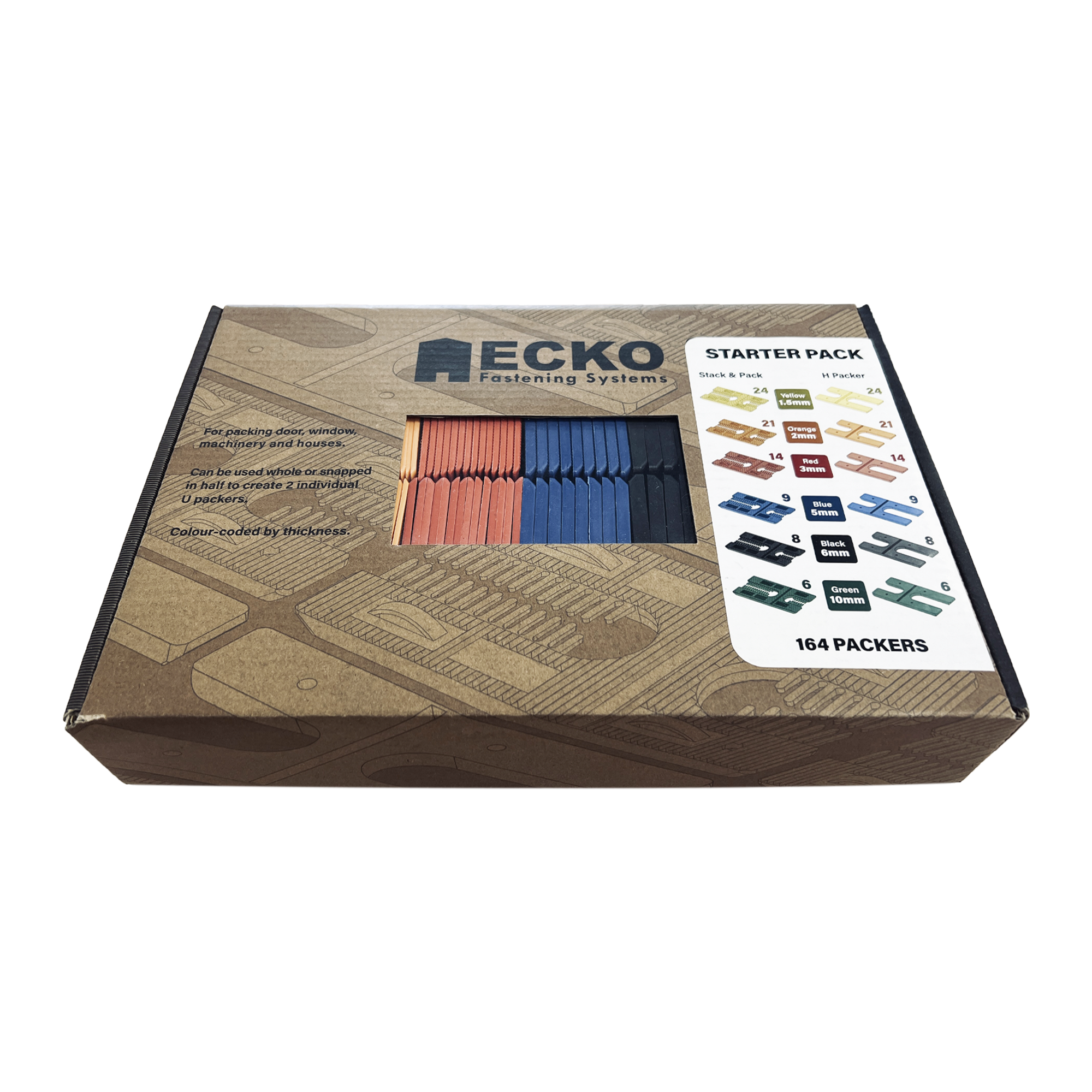 Ecko H Packer Starter Pack 164 Pcs)