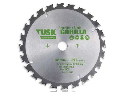 Tusk Tct Demolition Blades 235 X 1.9/1.3 X 30T X 25(20/16)