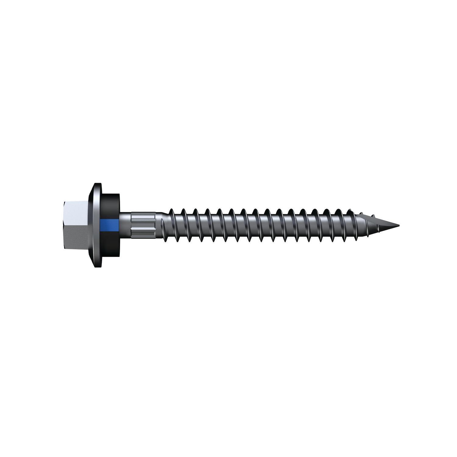 Bremick Hex Head Screws with Neo/Seal 12g x 35mm B8 Coated (500 Pack)