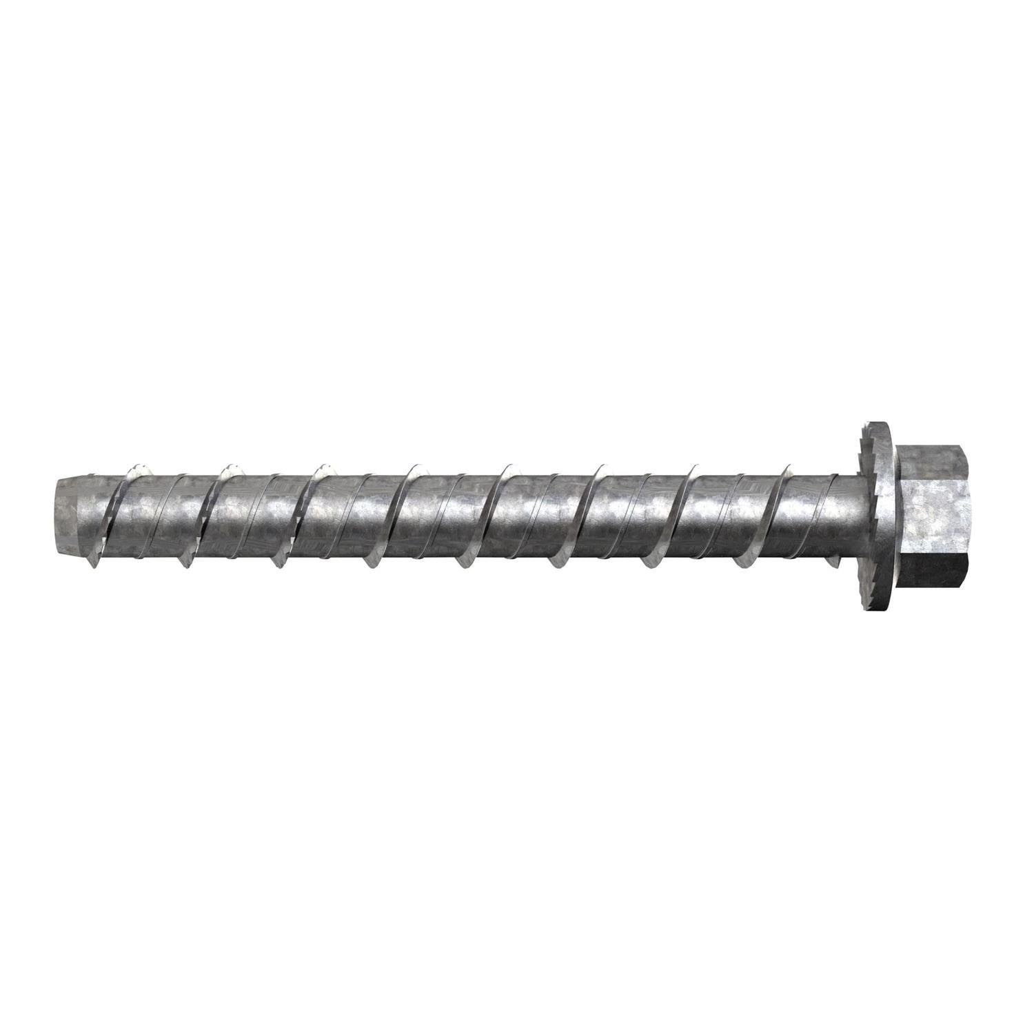 Bremick Screw Anchors - Hex 8 x 60mm Galvanised (100 Box)