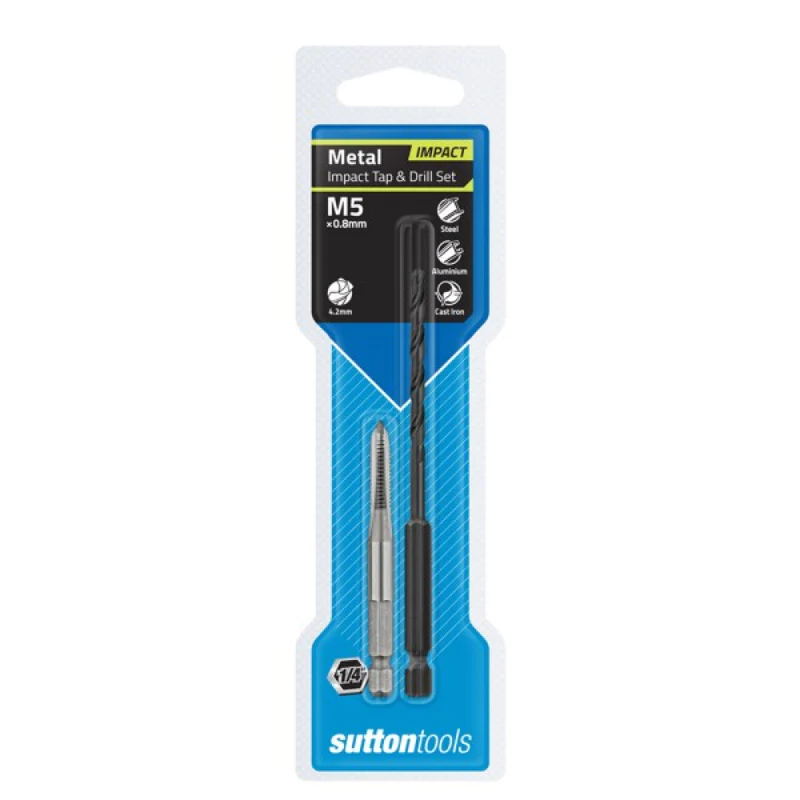 Sutton Tools M5 Tools Impact Tap And Drill Set