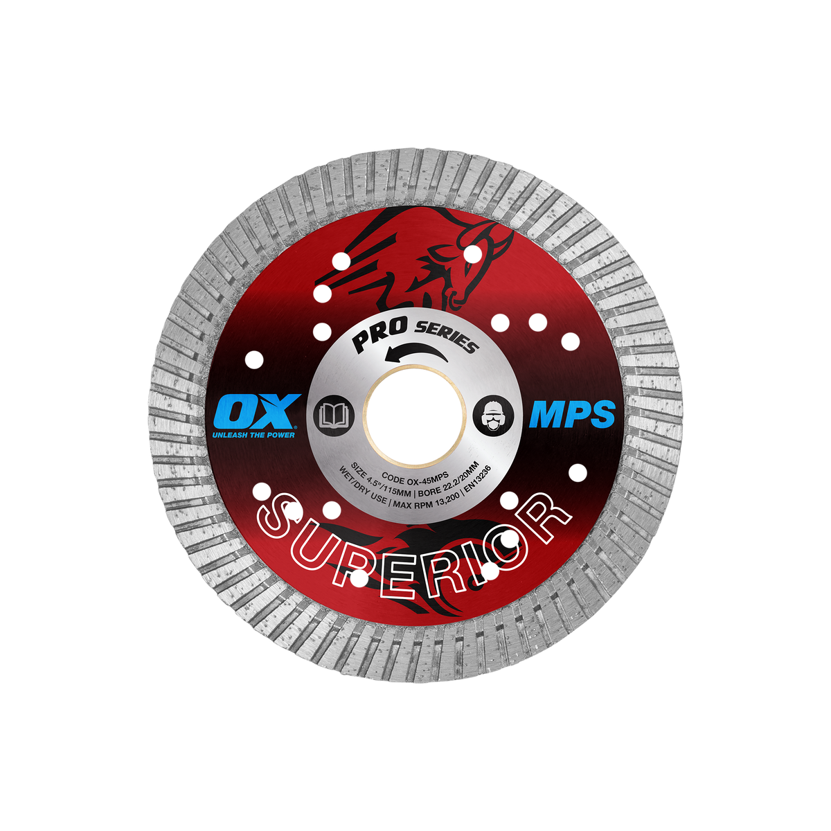 OX Pro MPS 4.5" Turbo Diamond Blade