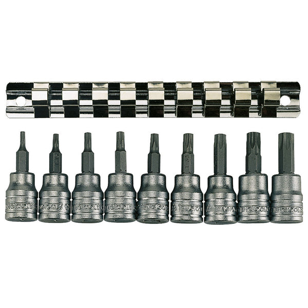 Teng 9Pc 3/8In Dr. Tx Bit Socket Set 10-50