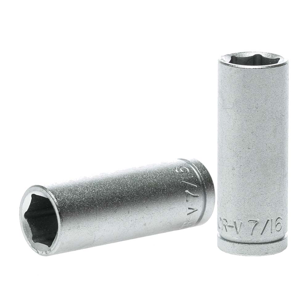 Teng 3/8In Dr. Deep Socket 7/16In