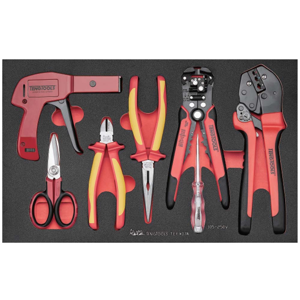 Teng 7Pc Electrician Tool Set