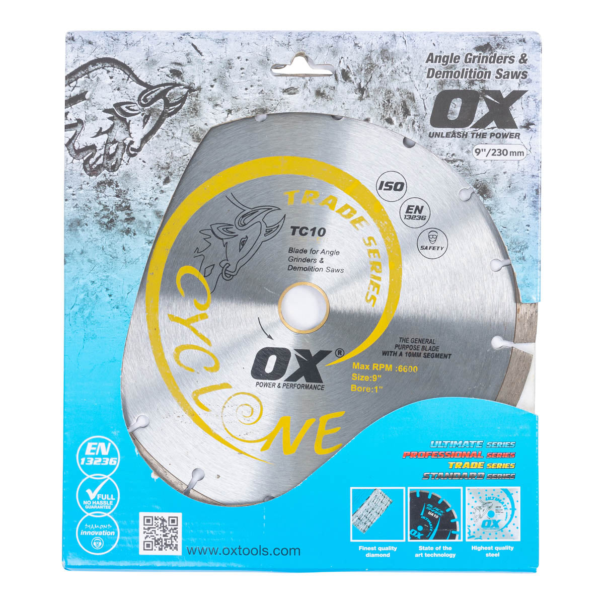 Trade General Purpose / Concrete Diamond Blade | Diameter: 9" / 230mm | Bore: 7/8" - 5/8" / 22mm - 15mm