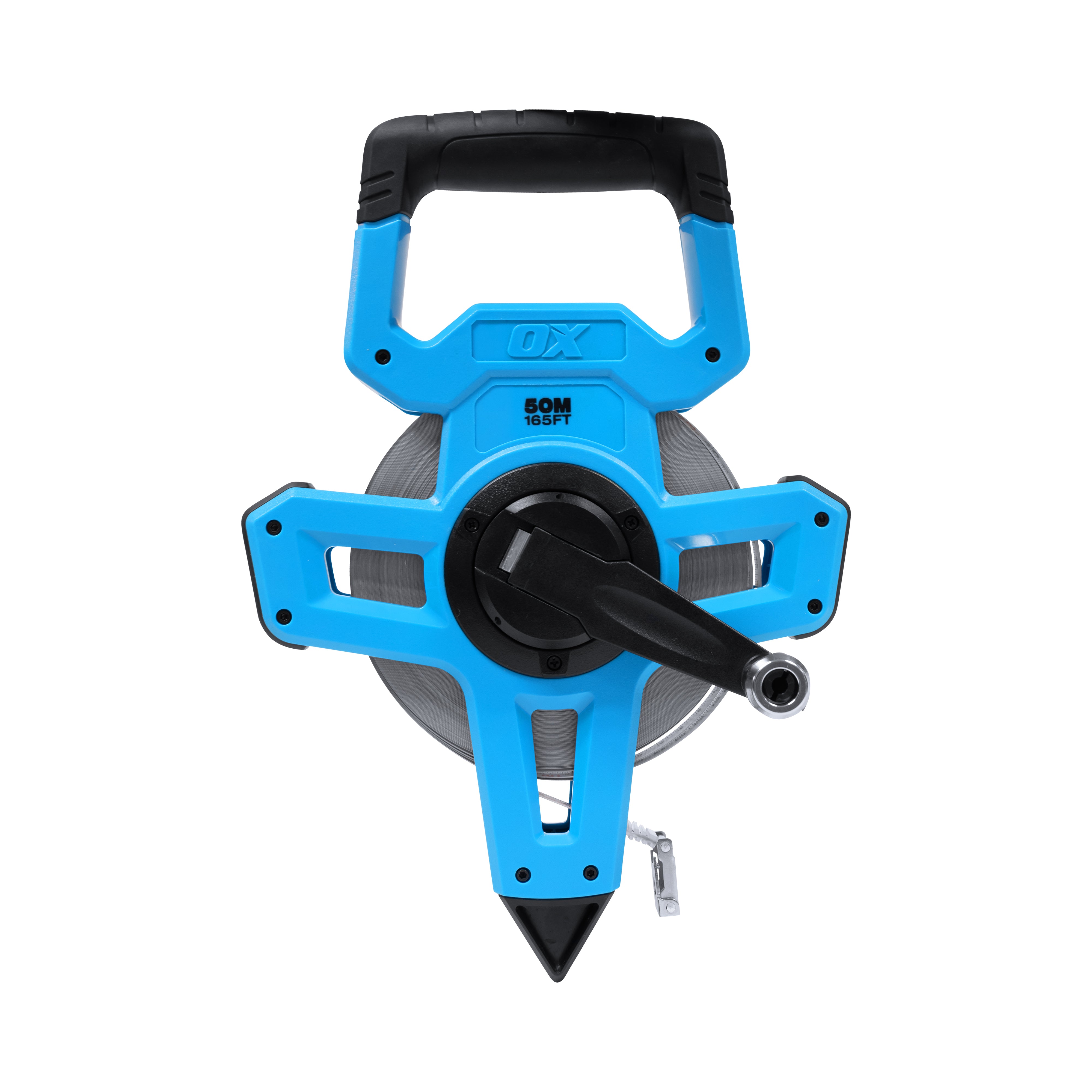 OX Trade Open Reel Tape, Metric Steel Blade - 50m