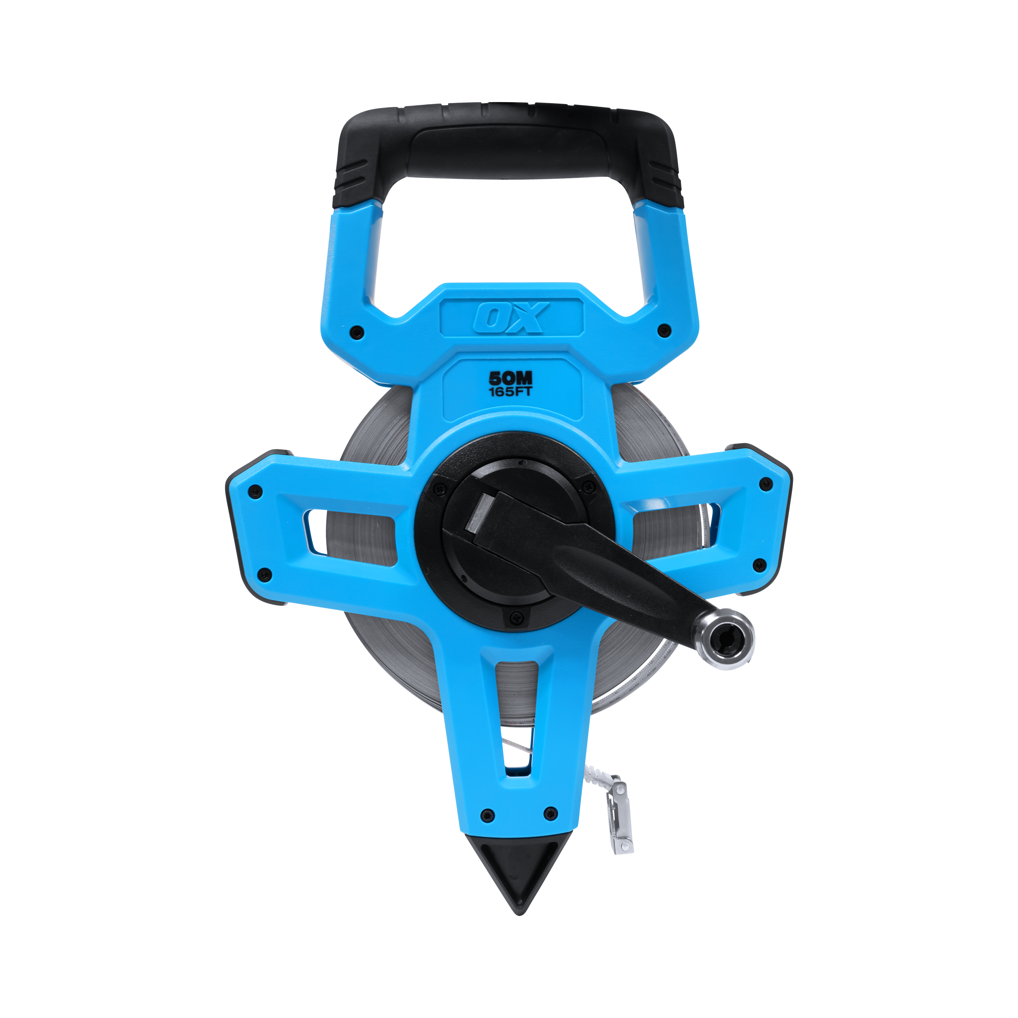 OX Trade Open Reel Tape, Metric Steel Blade - 50m