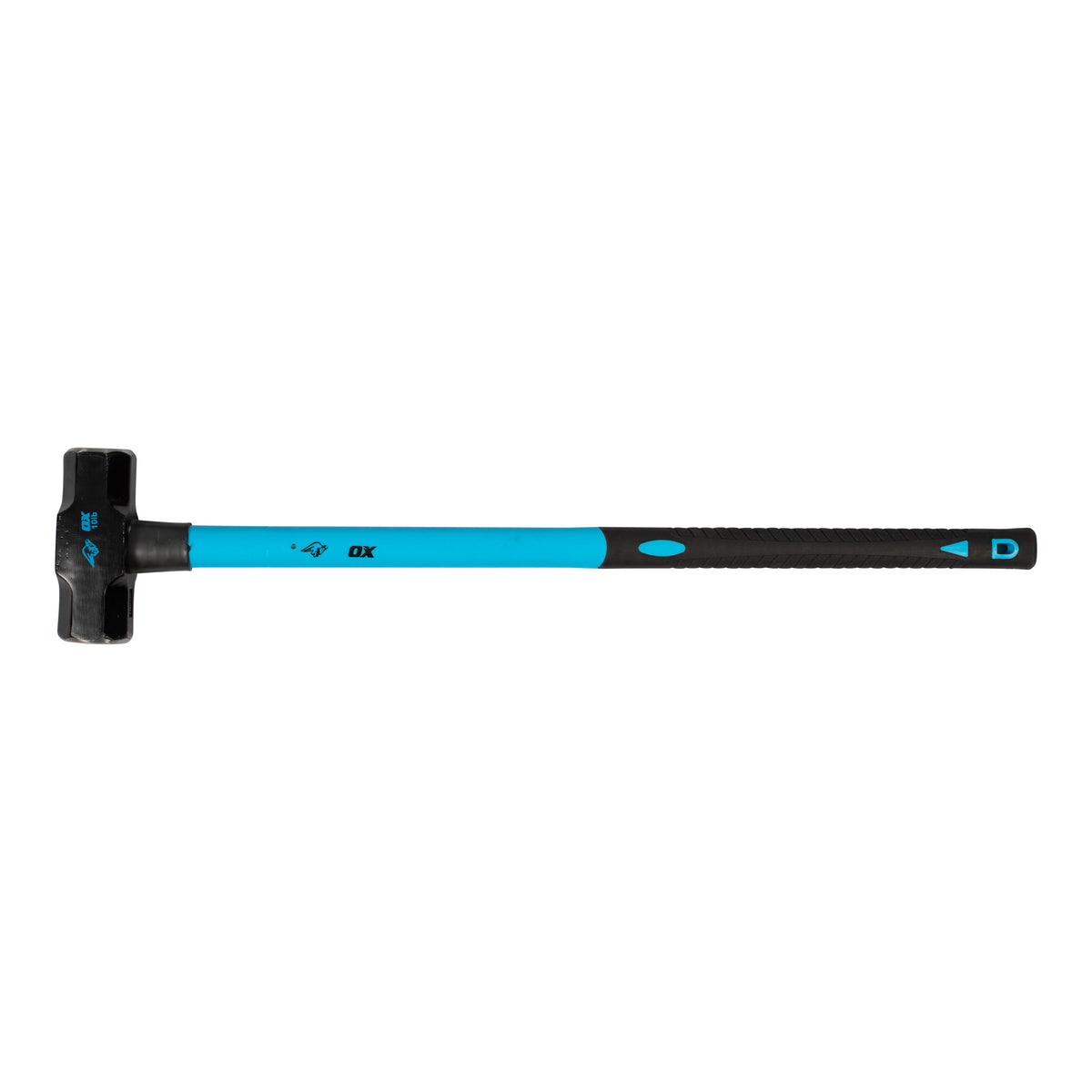 OX Trade Sledge Hammer, Fibreglass Handle - 10lb / 4.5kgs
