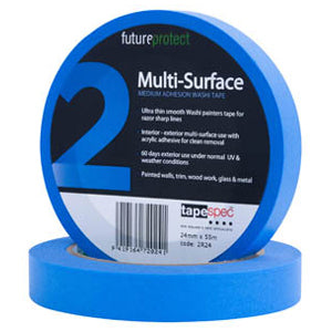 Nz Tape Multi Surface Washi Masking Tape 24Mmx50M (Blue)2R24