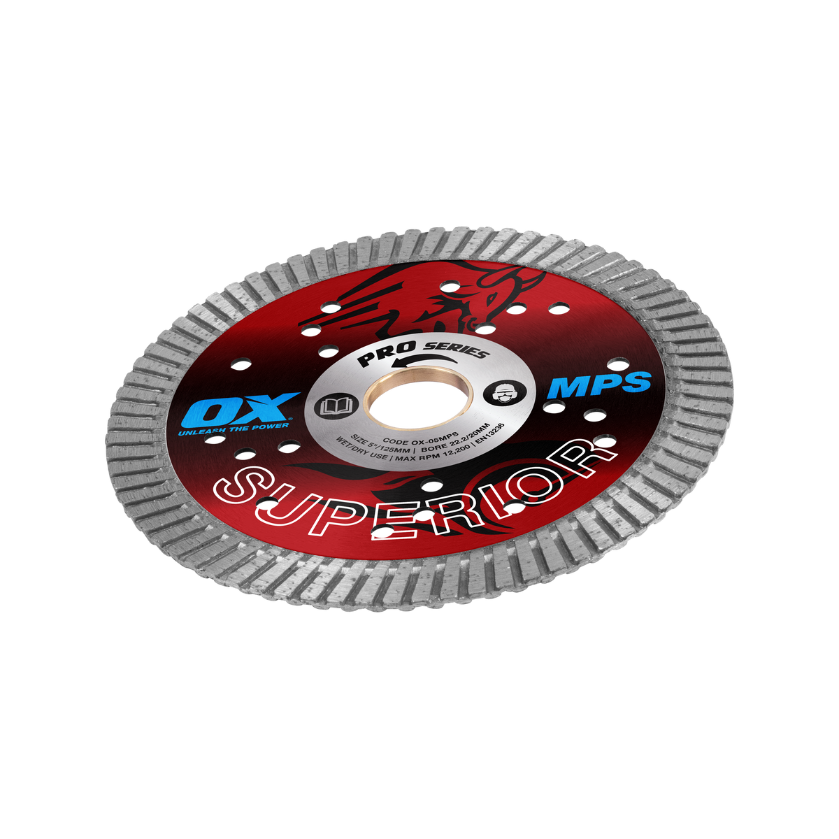 OX Pro Superior Turbo Blade 125mm - Multi-Purpose
